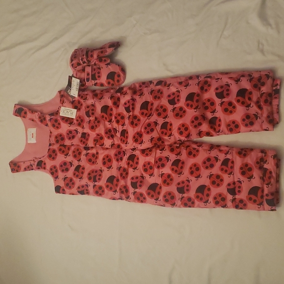 The Children's Place Other - Toddler Girls Snowsuit & Mittens